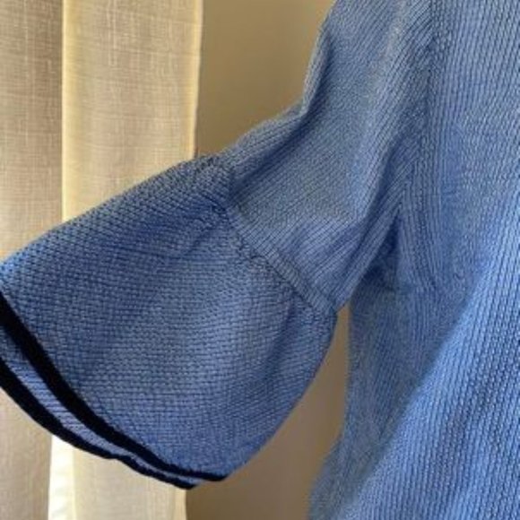 TOMMY HILFIGER - Blue Blouse - Picture 2 of 4